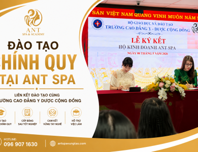 Học spa Vũng Tàu chuẩn chính quy tại Học viện đào tạo ANT SPA