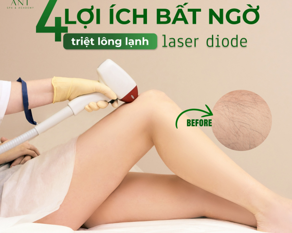 4 LỢI ÍCH BẤT NGỜ CỦA TRIỆT LÔNG LẠNH LASER DIODE